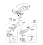 Diagram for Kia Optima Hybrid Tail Light - 924014U010