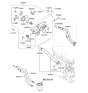 Diagram for Kia Thermostat Housing - 256202G670