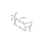 Diagram for 2012 Kia Optima Hybrid Horn - 966204U000