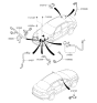 Diagram for 2013 Kia Optima Hybrid Battery Cable - 918604U510