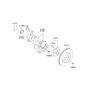 Diagram for Kia Optima Hybrid Steering Knuckle - 517152T010
