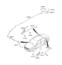 Diagram for 2013 Kia Optima Antenna Mast - 962502T450EB