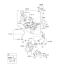 Diagram for Kia Optima Hybrid Brake Master Cylinder Reservoir - 585004R102