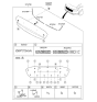 Diagram for 2013 Kia Optima Hybrid Emblem - 863304U000