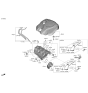 Diagram for 2012 Kia Optima Cooling Hose - 283282G900