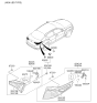 Diagram for 2011 Kia Optima Back Up Light - 924014C000