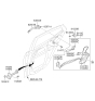 Diagram for 2013 Kia Optima Door Handle - 826514C010EB