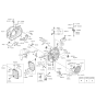 Diagram for Kia Rio Automatic Transmission Shift Position Sensor Switch - 4270026500