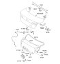 Diagram for 2012 Kia Optima Hybrid Tailgate Lock - 812302T001