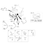 Diagram for 2011 Kia Optima Battery Cable - 918504C020