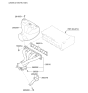 Diagram for 2011 Kia Optima Catalytic Converter - 285112G720