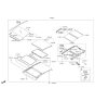 Diagram for Kia Optima Sunroof - 816004C00087