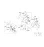 Diagram for 2012 Kia Optima Armrest - 899004C030AK9