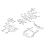 Diagram for 2012 Kia Optima Floor Pan - 651102T000