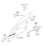 Diagram for 2012 Kia Optima Door Lock - 813114C010