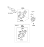 Diagram for 2012 Kia Optima Spindle - 527102T020