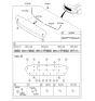 Diagram for 2013 Kia Optima Emblem - 863162T000