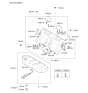 Diagram for Kia Amanti Seat Cushion - 891003F600720