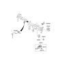 Diagram for 2009 Kia Amanti Car Key - 954303F350