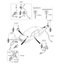 Diagram for Kia Amanti Ignition Switch - 819003FG00