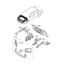 Diagram for 2009 Kia Amanti Radiator Support - 641003F700