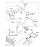 Diagram for Kia Amanti A/C Hose - 977753F460