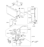 Diagram for 2009 Kia Amanti Cooling Hose - 254153F800