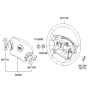 Diagram for Kia Amanti Air Bag - 569003F95027