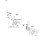 Diagram for 2007 Kia Amanti Brake Disc - 584113L000