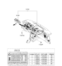 Diagram for Kia Amanti Fuse Box - 919553F000