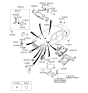 Diagram for 2008 Kia Amanti Relay - 952503F000