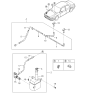 Diagram for 2000 Kia Sephia Washer Reservoir - 0K2A167480