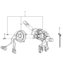 Diagram for Kia Spectra Turn Signal Switch - 0K2DK66120