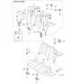 Diagram for 2001 Kia Sephia Seat Cushion - 0K2AR5720075