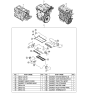 Diagram for 2004 Kia Spectra Cylinder Head Gasket - 0K2AA10270A