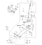 Diagram for 2003 Kia Rio Shift Knob - 0K24046030