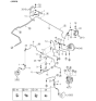 Diagram for Kia Brake Proportioning Valve - 0K24043900