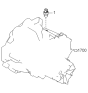 Diagram for 1997 Kia Sportage Vehicle Speed Sensor - 0K01155475C