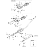 Diagram for 2000 Kia Sephia Exhaust Hanger - 0RF0340061