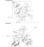 Diagram for 2000 Kia Sephia Steering Knuckle - 1K2A188165