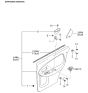 Diagram for 2000 Kia Sephia Weather Strip - 0K2A172821