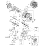 Diagram for Kia Sephia Oil Pump - MFU6119700J