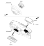 Diagram for 2017 Kia Cadenza Air Bag - 56900F6500WK