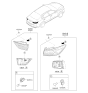 Diagram for 2018 Kia Cadenza Tail Light - 92401F6020