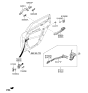 Diagram for 2019 Kia Cadenza Door Handle - 82651F6000