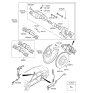 Diagram for 2017 Kia Cadenza Brake Disc - 58411F6000