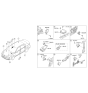 Diagram for 2018 Kia Cadenza Air Bag Sensor - 95920F6000