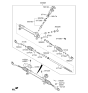 Diagram for Kia Cadenza Tie Rod End - 56825G8090