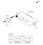 Diagram for 2019 Kia Cadenza Dimmer Switch - 93700F6250