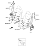 Diagram for 2019 Kia Cadenza Seat Belt - 88820F6500AYK